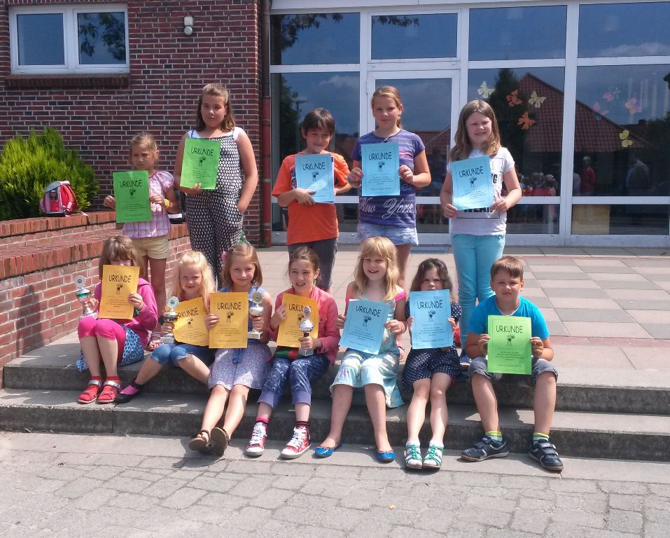 Erfolgreicher Auftritt Beim Vorlesewettbewerb Der Samtgemeinde Holtriem Grundschule Blomberg Neuschoo